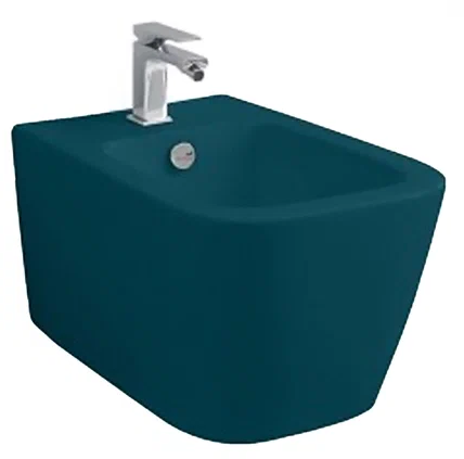 Биде Artceram A16 подвесной с одним отверстием цвет green petrolio  ASB001 42 00