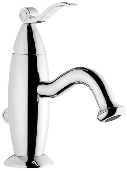 Emmevi Abel, смеситель с донным клапаном для раковины, цвет хром 39003/CR