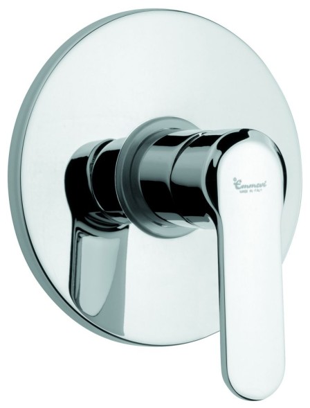 Emmevi Nefer, встраиваемый смеситель для душа, цвет черный матовый 77009/NEO