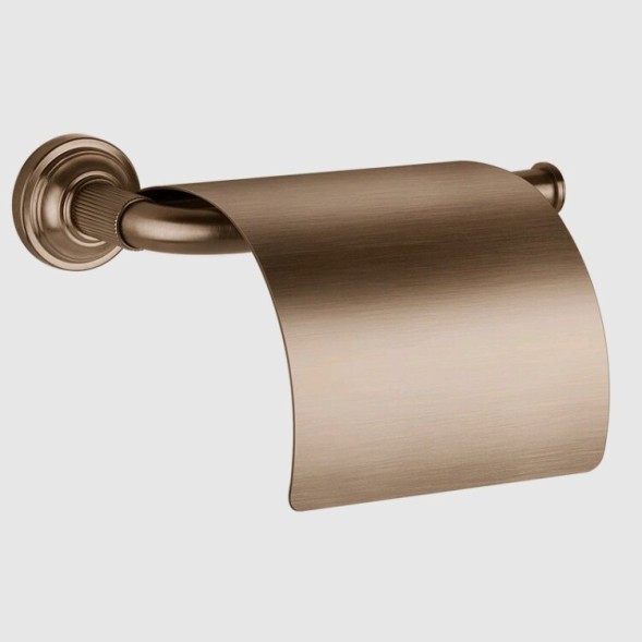Gessi Бумагодержатель, VENTI20, шгв 174*155*68, цвет латунь PVD латунь  65449#710