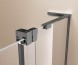 Vincea Душевая перегородка Волк-Ин (Walk-In) VSW-4WSL120CLGM-R, правая, 1200*2000, вороненая сталь, стекло прозрачное