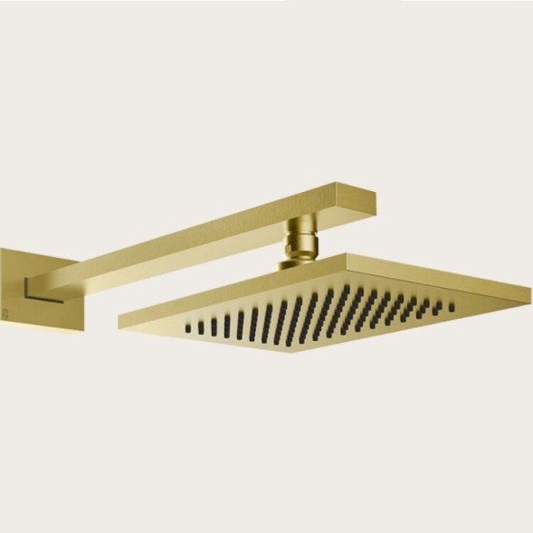 Gessi Верхний душ, Inciso, 300*300, цвет черный металл  58248#706