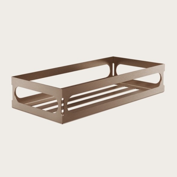 Gessi Полка, Rilievo, шгв 200*200*60, цвет медь  59561#030