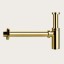 Gessi Сифон, Technical Accessories, бутылочный, 1 1#4", цвет черный металл  01377#706