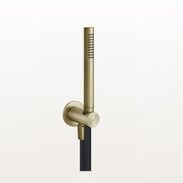 Gessi Душевой набор, 316 Bath Shower, цвет Матовая латунь  54023#727