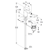 Смеситель KLUDI RENON 422160575 для биде однорычажный