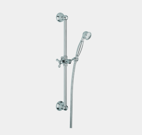 Душевой гарнитур, Fima Carlo Frattini, Sliding rail, цвет-золото F2044OR