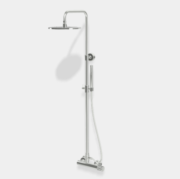 Душевая стойка, Fima Carlo Frattini, Shower column, V COLLECTION, цвет-хром F3035T/2VCR