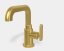 Смеситель для раковины, Fima Carlo Frattini, Park Lane, цвет-брашированное золото F1321OS