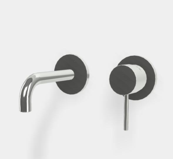 Смеситель для раковины, Fima Carlo Frattini, Spillo Up, цвет-хром F3051WSX9CR