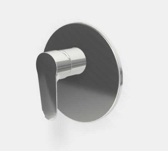 Смеситель для душа, Fima Carlo Frattini, Serie 22, на 1 потребитель, цвет-хром F3839X1CR