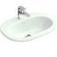 Villeroy&amp;Boch Раковина, O'Novo, шг 560*405, отверстия для смесителя-1 сквозное, 2 промаркированных, CeramicPlus, цвет-альпийский белый 416156R1