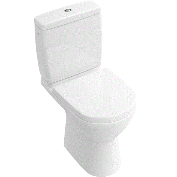 Villeroy&amp;Boch Унитаз, O'Novo, напольный, шгв 360*610*400, CeramicPlus, цвет-альпийский белый 5689R0R1