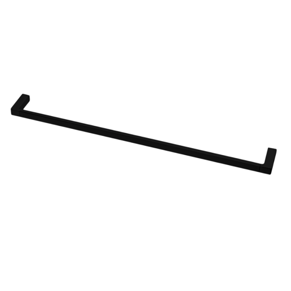 Полотенцедержатель COLOMBO DESIGN MINI Q B5011.NM широкий цвет черный матовый