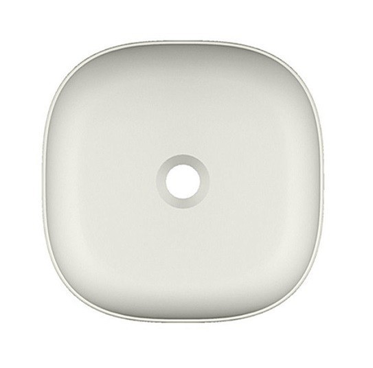 Раковина Scarabeo GLAM накладная без перелива без отверстий цвет белый матовый 1806 41