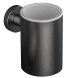 Стакан COLOMBO DESIGN PLUS W4902.GM настенный цвет графит матовый