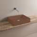 Раковина Artceram Scalino накладная без отверстий  цвет Brown tortora SCL002 40 00