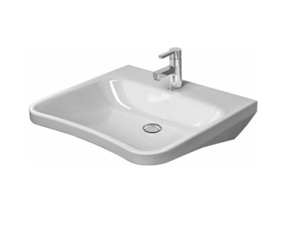 Duravit Раковина, Durastyle, шгв 650*570*170, отверстия для смесителя-1, цвет белый 2330650000