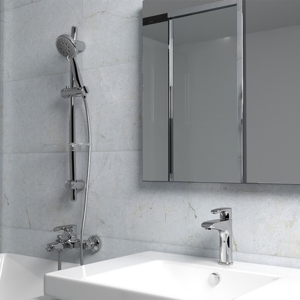 Paini Смеситель для ванны Palermo без аксессура, хром (CR)