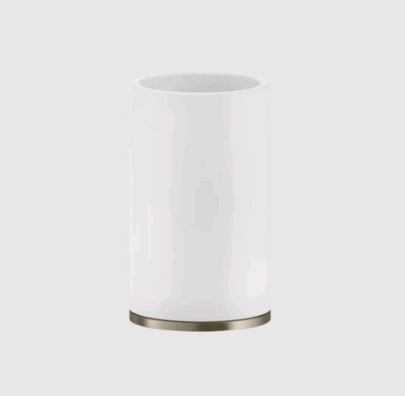 Gessi Стакан, Inciso, шгв 75*75*127, цвет белый#брашированная бронза PVD  58531#726