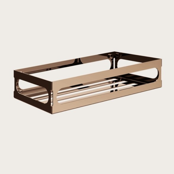 Gessi Полка, Rilievo, шгв 200*200*60, цвет медь брашированная  59561#708