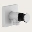 Gessi Шланговое подсоединение, Rilievo, шгв 60*68*60, цвет хром  59161#031