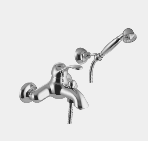 Смеситель для ванны и душа, Fima Carlo Frattini, Lamp, цвет-хром F3304CR