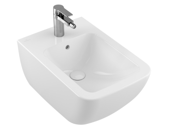 Villeroy&amp;Boch Биде, Venticello, подвесной, шгв 375*560*285, цвет-альпийский белый 44110001
