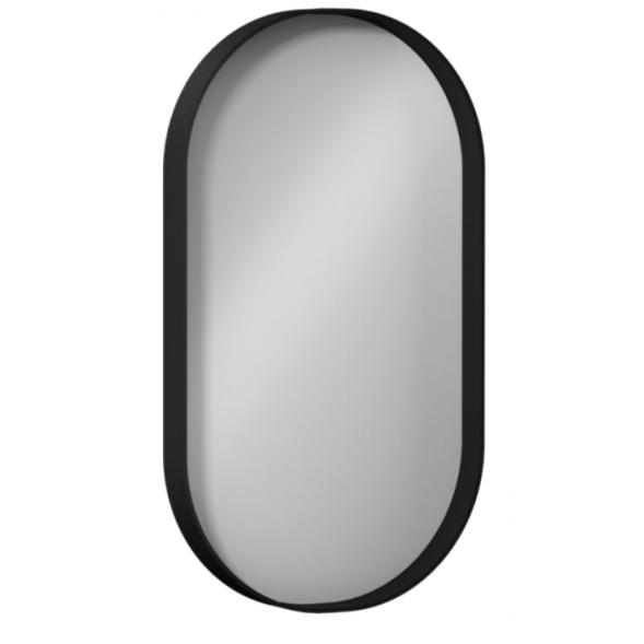 Зеркало овальное ISVEA Puno 40 цвет черный 29PN4004040I
