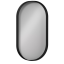 Зеркало овальное ISVEA Puno 40 цвет черный 29PN4004040I
