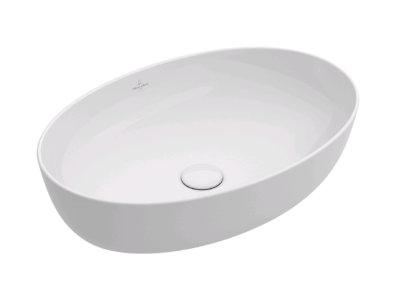 Villeroy&amp;Boch Раковина, Artis, шгв 580*385*130, отверстия для смесителя-отсутствуют, цвет-альпийский белый 41725801