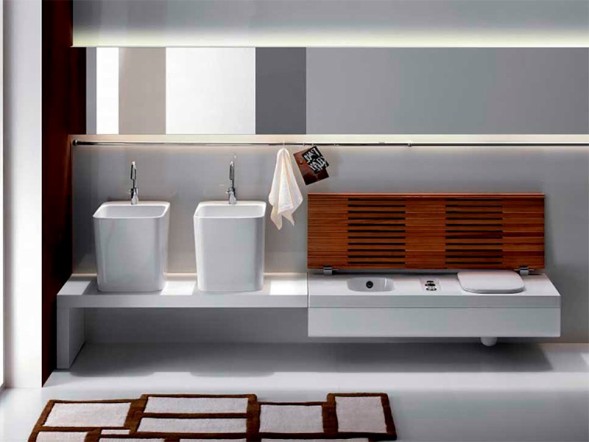 Крышка HATRIA G-FULL YXH642 для модуля цвет дерево ироко