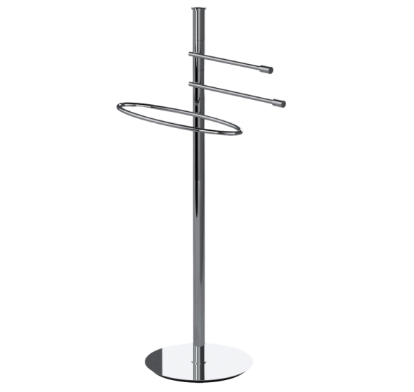Стойка COLOMBO DESIGN ISOLE B9403N напольная с полотенцедержателем цвет хром