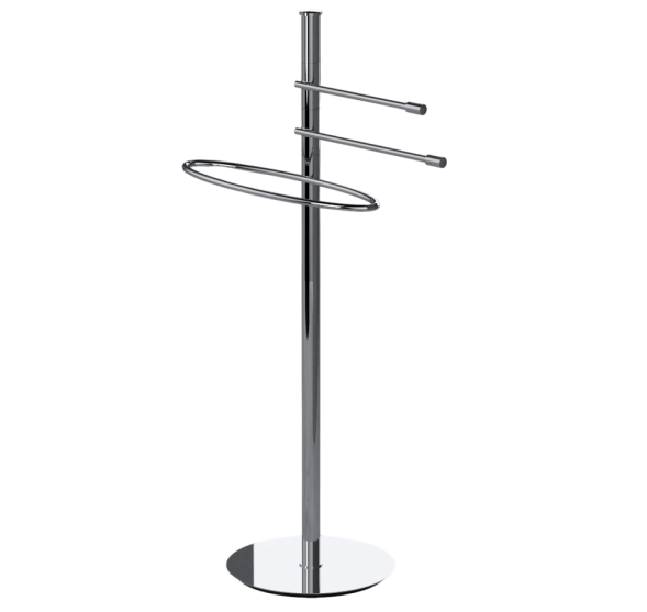 Стойка COLOMBO DESIGN ISOLE B9403N напольная с полотенцедержателем цвет хром