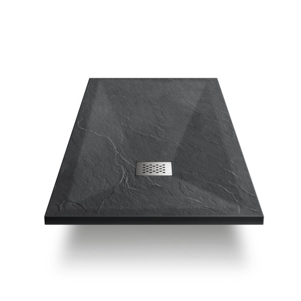 Vincea Поддон для душа из искусственного камня  VST-4SR8010A,1000*800*25, антрацит