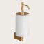 Gessi Дозатор для жидкого мыла, Origini, шгв 75*127*229, цвет дозатора медь брашированная#белый  66413#708