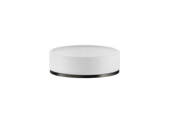 Gessi Мыльница, Inciso, шгв 115*115*35, цвет чёрный#черный брашированный металл  58526#707
