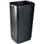 NOFER Ведро для мусора без крышки 23 л. ABS BLACK 14030.N чёрный
