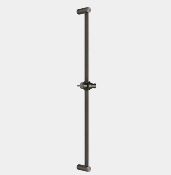 Gessi Штанга для душа, Rilievo, 800, цвет черный металл  59244#706