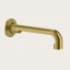 Gessi Излив, Inciso, для раковины, цвет брашиварованное золото 58100#716