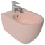 Биде ISVEA Infinity подвесной ШГВ 365*530*400 цвет лососевый матовый 10NF41001-2S