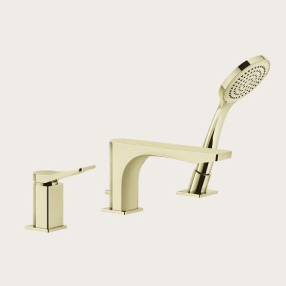 Gessi Смеситель для ванны и душа, Rilievo, цвет латунь 59037#710