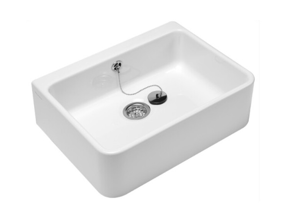 Villeroy&amp;Boch Мойка, O'Novo, шгв 595*500*200, CeramicPlus, цвет-альпийский белый 632200R1