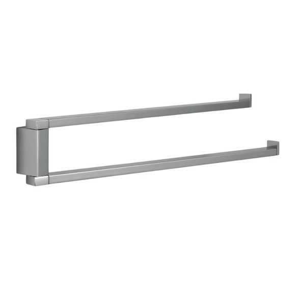 Полотенцедержатель COLOMBO DESIGN MINI Q B5012 двойной цвет хром