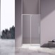 Vincea Душевая дверь Слим-Н (Slim-N) VDP-4SN110CL, хром, стекло прозрачное