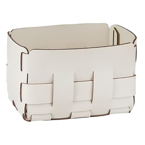 Корзинка COLOMBO DESIGN ADJ 1012.10/16 настольная цвет белый/панна котта