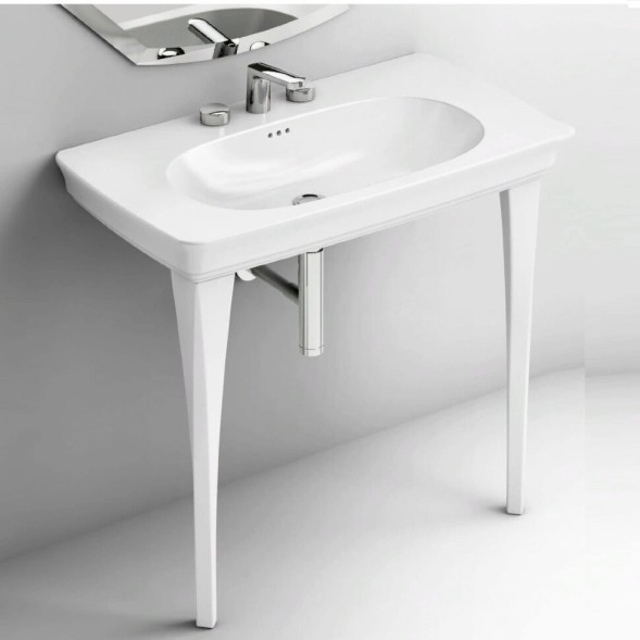 Ножки Artceram Civitas керамические для раковины (2 шт.) цвет белый CIC002 01 00