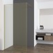 Vincea Душевая перегородка Волк-Ин (Walk-In) VSW-7HS100GWG, 1000*2000, браш.золото, стекло ламинир. с золотыми нитями