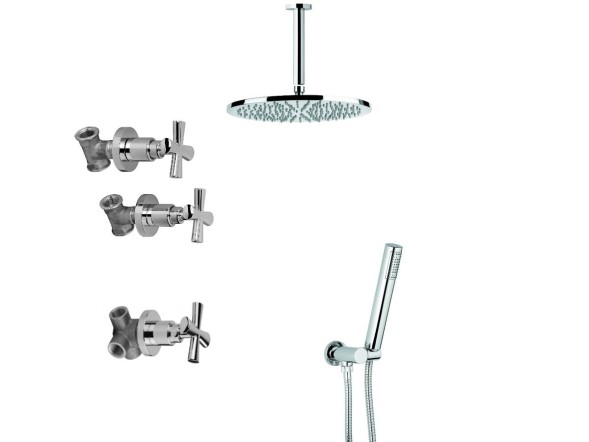 Emmevi Spirit New, душевой комплект 31009OR/1, цвет золото 31009OR/1