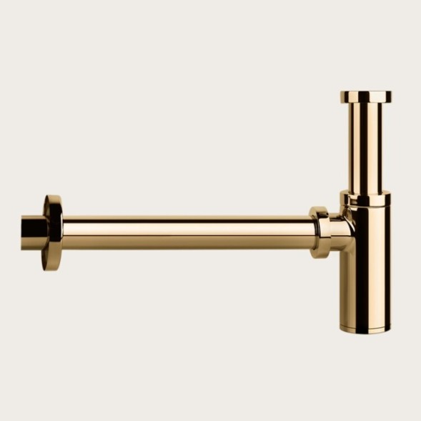 Gessi Сифон, Technical Accessories, для биде, округлый, 1 1#4", цвет брашированный никель 01375#149